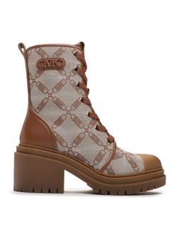 MICHAEL Michael Kors Botki Hanley 40F3HYME5Y Brązowy ze sklepu MODIVO w kategorii Botki - zdjęcie 181135060