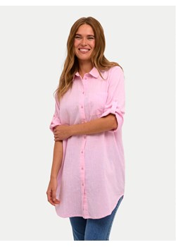 Kaffe Tunika Pauline 10508528 Różowy Relaxed Fit ze sklepu MODIVO w kategorii Koszule damskie - zdjęcie 181135274