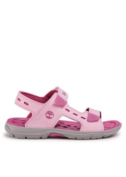 Timberland Sandały Moss Jump 2 Strap Sandal TB0A2AJ3X821 Różowy ze sklepu MODIVO w kategorii Sandały dziecięce - zdjęcie 181135321