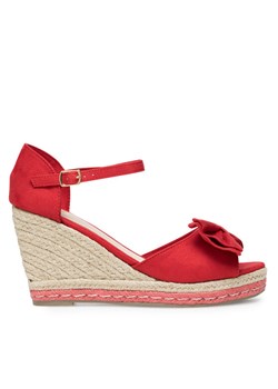 DeeZee Espadryle WYL2710-02 Czerwony ze sklepu MODIVO w kategorii Sandały damskie - zdjęcie 181135372