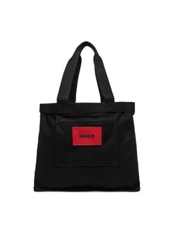 HUGO Torebka 50536267 Czarny ze sklepu MODIVO w kategorii Torby Shopper bag - zdjęcie 181135392