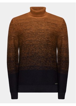Pierre Cardin Golf C5 50633 5044 Brązowy Regular Fit ze sklepu MODIVO w kategorii Swetry męskie - zdjęcie 181135412