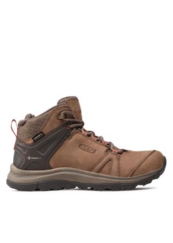 Keen Trekkingi Terradora II Leather Mid Wp 1023728 Brązowy ze sklepu MODIVO w kategorii Buty trekkingowe damskie - zdjęcie 181135424
