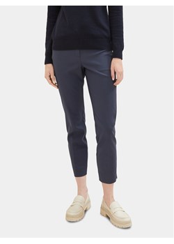Tom Tailor Chinosy 1038099 Granatowy Slim Fit ze sklepu MODIVO w kategorii Spodnie damskie - zdjęcie 181135504