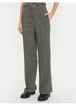 ViCOLO Spodnie materiałowe TS0513 Szary Regular Fit ze sklepu MODIVO w kategorii Spodnie damskie - zdjęcie 181135510