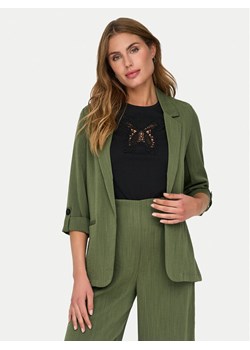 ONLY Marynarka Marsa 15308084 Zielony Loose Fit ze sklepu MODIVO w kategorii Marynarki damskie - zdjęcie 181135633
