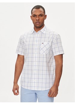 Tommy Jeans Koszula DM0DM18967 Biały Regular Fit ze sklepu MODIVO w kategorii Koszule męskie - zdjęcie 181135841