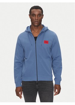 HUGO Bluza Daple212 50447972 Niebieski Regular Fit ze sklepu MODIVO w kategorii Bluzy męskie - zdjęcie 181135860