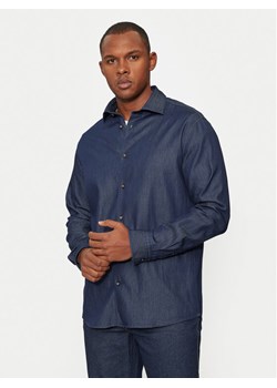 Selected Homme Koszula jeansowa 16091061 Granatowy Regular Fit ze sklepu MODIVO w kategorii Koszule męskie - zdjęcie 181135893
