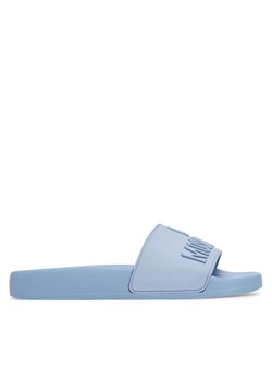 LOVE MOSCHINO Klapki JA28052G1MI15712 Niebieski ze sklepu MODIVO w kategorii Klapki damskie - zdjęcie 181135913