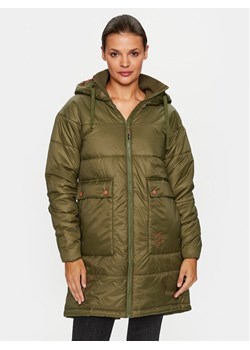 Maloja Kurtka przejściowa Marcenam 34182-1-0560 Zielony Regular Fit ze sklepu MODIVO w kategorii Kurtki damskie - zdjęcie 181136011