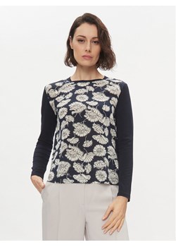 Weekend Max Mara Bluzka Calamai 2415941051650 Granatowy Regular Fit ze sklepu MODIVO w kategorii Bluzki damskie - zdjęcie 181136052