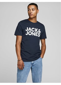 Jack&Jones T-Shirt Corp 12151955 Granatowy Slim Fit ze sklepu MODIVO w kategorii T-shirty męskie - zdjęcie 181136160