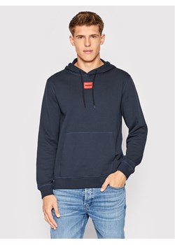 Hugo Bluza Daratschi214 50458700 Granatowy Regular Fit ze sklepu MODIVO w kategorii Bluzy męskie - zdjęcie 181136241
