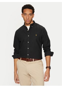 Polo Ralph Lauren Koszula 710767828001 Czarny Slim Fit ze sklepu MODIVO w kategorii Koszule męskie - zdjęcie 181136291