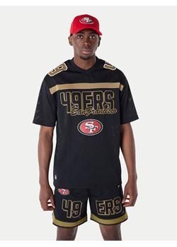 New Era T-Shirt Saf49E Mesh Graphic Jersey 60596390 Czarny Regular Fit ze sklepu MODIVO w kategorii T-shirty męskie - zdjęcie 181136333