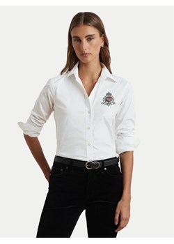 LAUREN RALPH LAUREN Koszula 200955258001 Biały Classic Fit ze sklepu MODIVO w kategorii Koszule damskie - zdjęcie 181136354