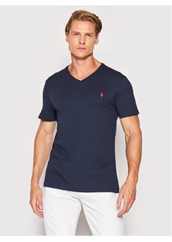 Polo Ralph Lauren T-Shirt 710671453091 Granatowy Custom Slim Fit ze sklepu MODIVO w kategorii T-shirty męskie - zdjęcie 181136393