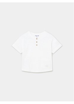 Mayoral T-Shirt 1016 Biały Regular Fit ze sklepu MODIVO w kategorii Koszulki niemowlęce - zdjęcie 181136402