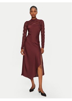 YAS Sukienka koktajlowa Meels 26032597 Czerwony Regular Fit ze sklepu MODIVO w kategorii Sukienki - zdjęcie 181136421
