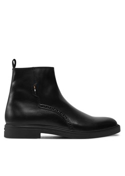 BOSS Trzewiki Calev Boot ltfr 50523867 Czarny ze sklepu MODIVO w kategorii Buty zimowe męskie - zdjęcie 181136501