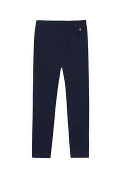 Mayoral Legginsy 752 Granatowy Slim Fit ze sklepu MODIVO w kategorii Spodnie dziewczęce - zdjęcie 181136614