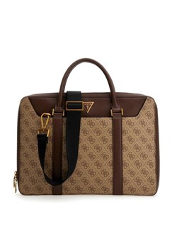 Guess Torba na laptopa Vezzola Smart HMEVZL P3138 Beżowy ze sklepu MODIVO w kategorii Torby na laptopa - zdjęcie 181136634