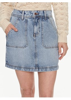 Noisy May Spódnica jeansowa Regina 27029237 Niebieski Regular Fit ze sklepu MODIVO w kategorii Spódnice - zdjęcie 181136722