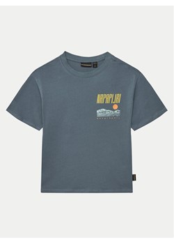 Napapijri T-Shirt S-Sella NP0A4IGX M Niebieski Regular Fit ze sklepu MODIVO w kategorii T-shirty chłopięce - zdjęcie 181136783