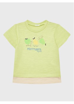 United Colors Of Benetton T-Shirt 3F93A102K Zielony Relaxed Fit ze sklepu MODIVO w kategorii Bluzki dziewczęce - zdjęcie 181136794