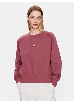 New Balance Bluza WT31500 Bordowy Oversize ze sklepu MODIVO w kategorii Bluzy damskie - zdjęcie 181136882