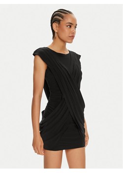 NORMA KAMALI Sukienka koktajlowa KK1243PLD83001 Czarny Slim Fit ze sklepu MODIVO w kategorii Sukienki - zdjęcie 181136931