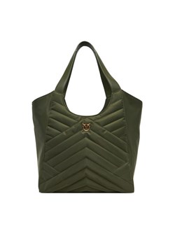 PINKO Torebka Tote Bag Puzzle 104536 A1EU Z99Q Zielony ze sklepu MODIVO w kategorii Torby Shopper bag - zdjęcie 181137072