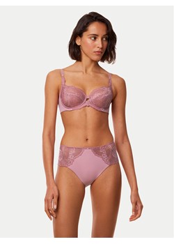 Triumph Biustonosz z fiszbiną Wild Peony Florale 10209608 Różowy ze sklepu MODIVO w kategorii Biustonosze - zdjęcie 181137094