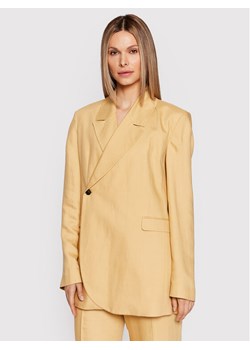 Herskind Marynarka Lilith 4443840 Beżowy Loose Fit ze sklepu MODIVO w kategorii Marynarki damskie - zdjęcie 181137102