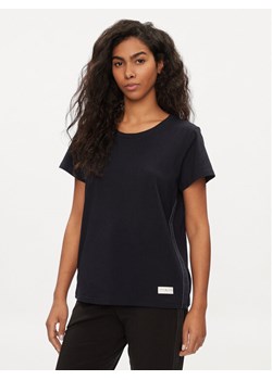 Tommy Hilfiger T-Shirt UW0UW04873 Granatowy Relaxed Fit ze sklepu MODIVO w kategorii Bluzki damskie - zdjęcie 181137133