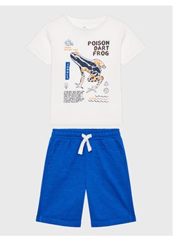 Zippy Komplet t-shirt i spodenki ZKBAP0602 23009 Niebieski Regular Fit ze sklepu MODIVO w kategorii Komplety chłopięce - zdjęcie 181137141
