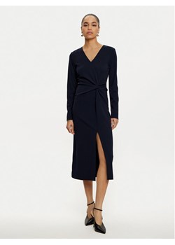 Joseph Ribkoff Sukienka koktajlowa 243308 Granatowy Slim Fit ze sklepu MODIVO w kategorii Sukienki - zdjęcie 181137160