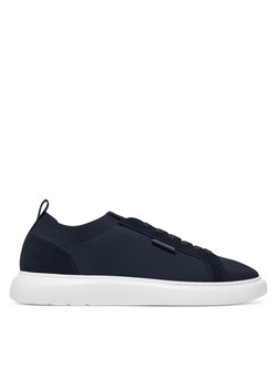 Tommy Hilfiger Sneakersy Light Cupsole Knit Seasonal FM0FM05403 Granatowy ze sklepu MODIVO w kategorii Buty sportowe męskie - zdjęcie 181137174