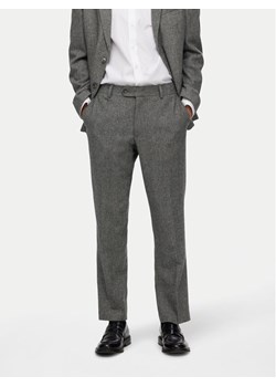 Selected Homme Spodnie materiałowe 16094333 Szary Slim Fit ze sklepu MODIVO w kategorii Spodnie męskie - zdjęcie 181137214