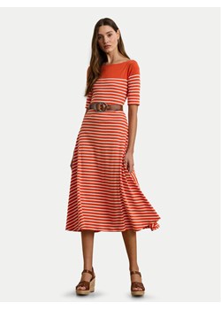 LAUREN RALPH LAUREN Sukienka codzienna 250957728001 Pomarańczowy Regular Fit ze sklepu MODIVO w kategorii Sukienki - zdjęcie 181137311