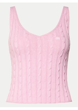 MVP Wardrobe Sweter MVPE4MK009.0XXXXXX Różowy Classic Fit ze sklepu MODIVO w kategorii Swetry damskie - zdjęcie 181137423
