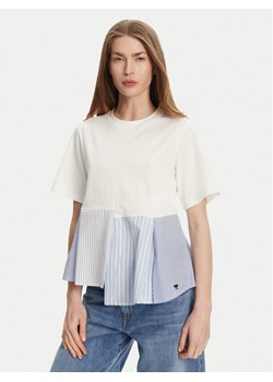 Weekend Max Mara T-Shirt Bird 2515941102 Biały Relaxed Fit ze sklepu MODIVO w kategorii Bluzki damskie - zdjęcie 181137441