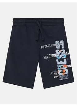 Guess Szorty materiałowe L5GD06 KA6R4 Niebieski Regular Fit ze sklepu MODIVO w kategorii Spodenki chłopięce - zdjęcie 181137492
