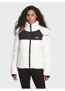 DKNY Sport Kurtka przejściowa DP2J9216 Biały Regular Fit ze sklepu MODIVO w kategorii Kurtki damskie - zdjęcie 181137502