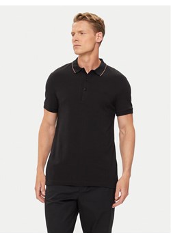 Boss Polo Paule 4 50506195 Czarny Slim Fit ze sklepu MODIVO w kategorii T-shirty męskie - zdjęcie 181137553