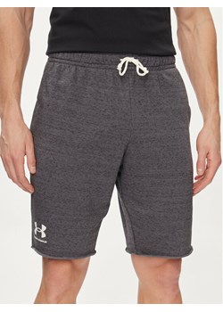 Under Armour Szorty sportowe Ua Rival Terry Short 1361631-025 Szary Regular Fit ze sklepu MODIVO w kategorii Spodenki męskie - zdjęcie 181137642
