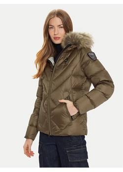 Blauer Kurtka puchowa 24WBLDC03051 Brązowy Regular Fit ze sklepu MODIVO w kategorii Kurtki damskie - zdjęcie 181137690