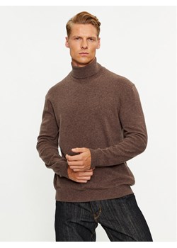 United Colors Of Benetton Golf 1002U2180 Brązowy Regular Fit ze sklepu MODIVO w kategorii Swetry męskie - zdjęcie 181137723
