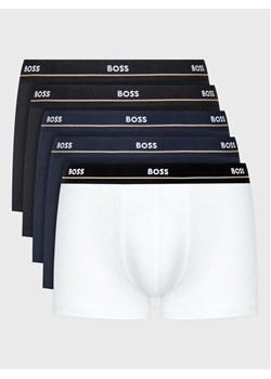 Boss Komplet 5 par bokserek Essential 50475275 Kolorowy ze sklepu MODIVO w kategorii Majtki męskie - zdjęcie 181137792